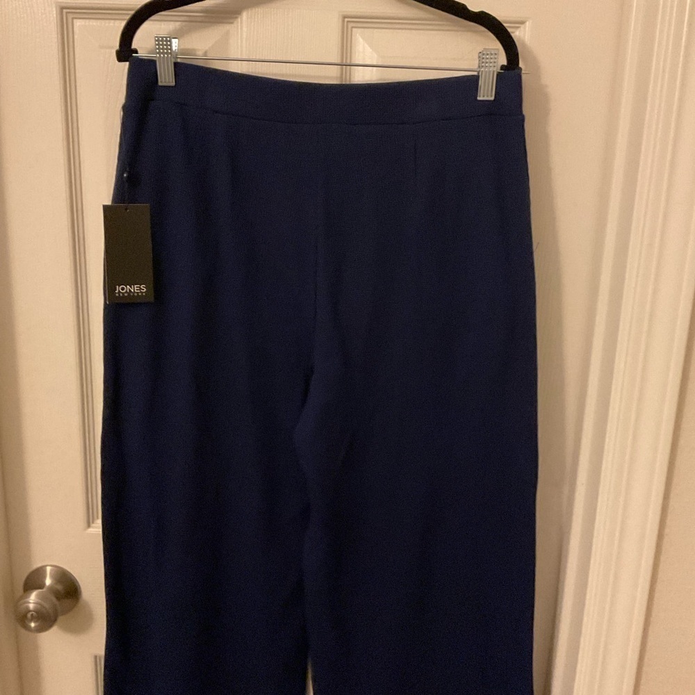 Jones New York Navy Blue Wide Leg Pants – NWT Size M - Picture 8 of 11